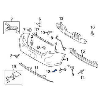 Ford OE - Fog Light Screw