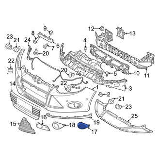Ford OE - Front Left Bumper Cover Spacer Panel