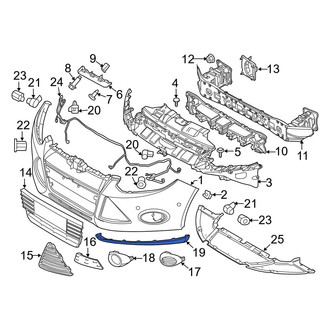 Ford OE - Front Left Valance Panel