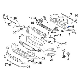 Ford OE - Headlight Mounting Screw