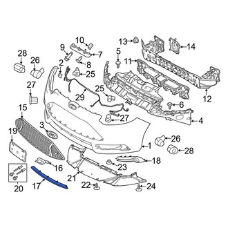 Ford OE - Front Lower Grille