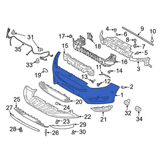 Ford OE - Front Bumper Cover