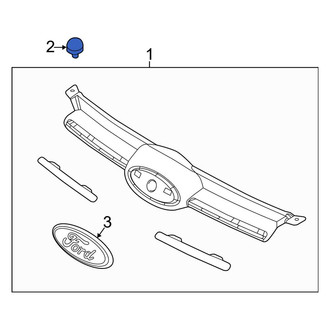 Ford OE - Front Hood Stop Buffer