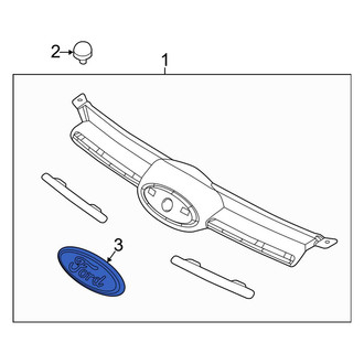Ford OE - Front Grille Emblem