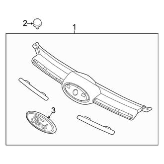Ford OE - Front Bumper - Grille & Components