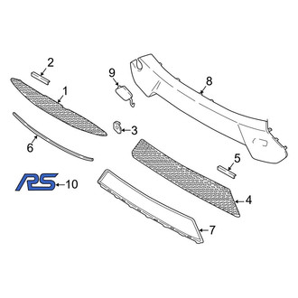 Ford OE - Front Grille Emblem