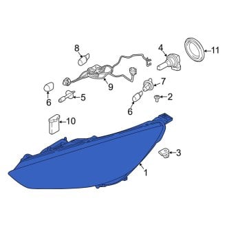 Ford OE - Front Left Headlight
