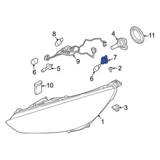 Ford OE - Front Turn Signal Light Socket