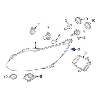 Ford OE - Headlight Mounting Nut