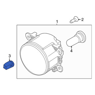 Ford OE - Fog Light Nut