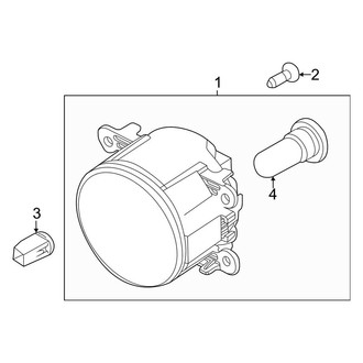Ford OE - Front Lamps - Fog Lamps (Flex / Gas)