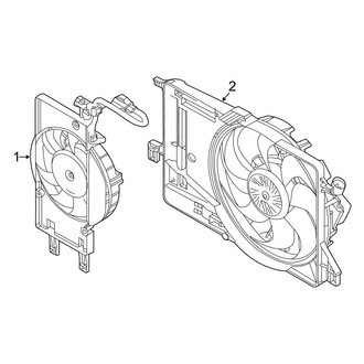 Ford OE - Cooling Fan (1.0L Automatic Dual Clutch Tr)
