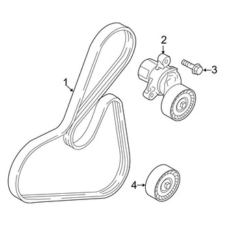 Ford OE - Cooling - Belts & Pulleys (1.0L Gas)