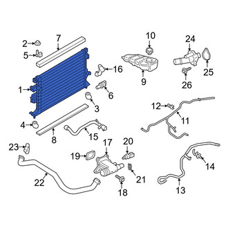 Ford OE - Radiator