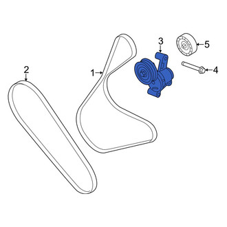 Ford OE - Accessory Drive Belt Tensioner Assembly