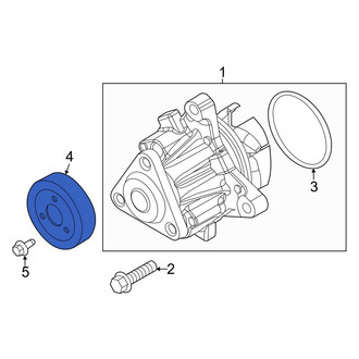 Ford OE - Engine Water Pump Pulley