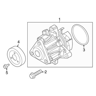 Ford OE - Cooling - Water Pump