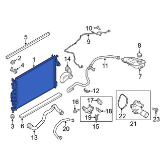 Ford OE - Radiator