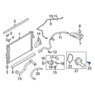 Ford OE - Engine Water Pump Bolt
