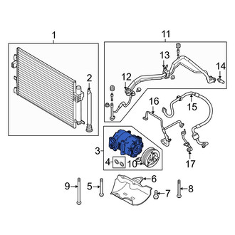 Ford OE - A/C Compressor