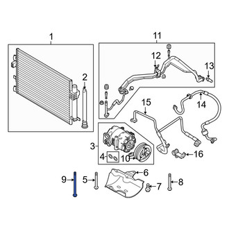Ford OE - A/C Compressor Bolt