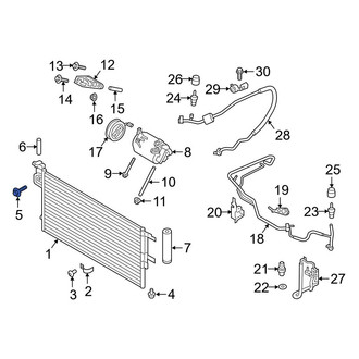 Ford OE - Engine Air Intake Hose Bolt