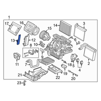 Ford OE - Cabin Air Filter Cover