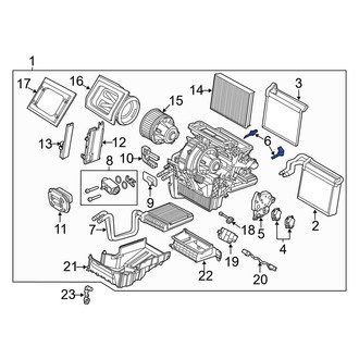 Ford OE - HVAC Duct Air Temperature Sensor