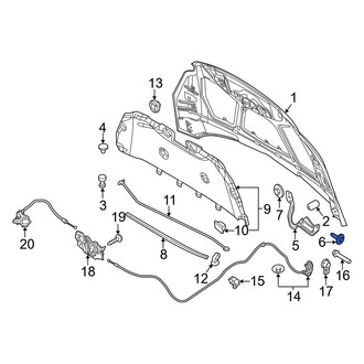 Ford OE - Hood Hinge Bolt