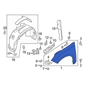 Ford OE - Front Left Fender