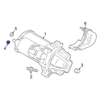 Ford OE - Starter Nut