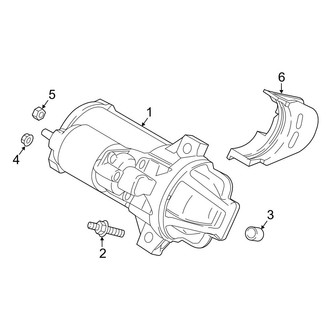 Ford OE - Electrical - Starter (2.3L Gas)