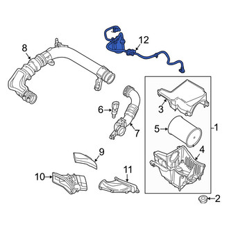 Ford OE - PCV Valve Hose