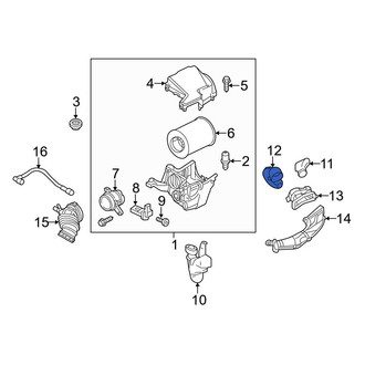Ford OE - Engine Air Intake Hose