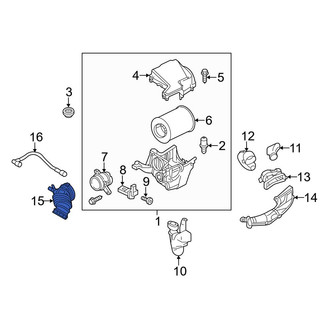 Ford OE - Engine Air Intake Hose