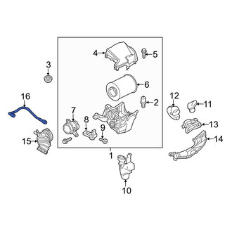 Ford OE - PCV Valve Hose