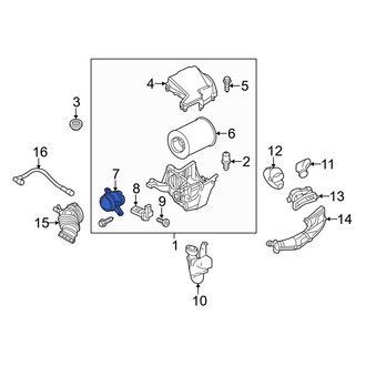 Ford OE - Front Engine Air Intake Hose