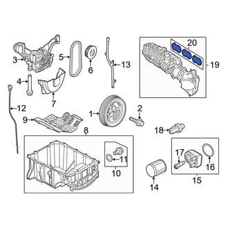 Ford OE - Engine Intake Manifold Gasket