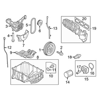 Ford OE - Engine / Transaxle - Engine Parts (1.0L)