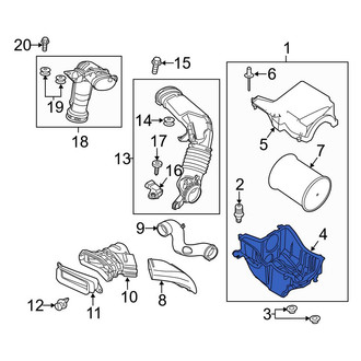 Ford OE - Air Filter Housing