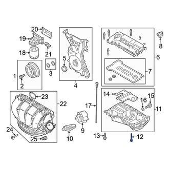 Ford OE - Turbocharger Mounting Bolt