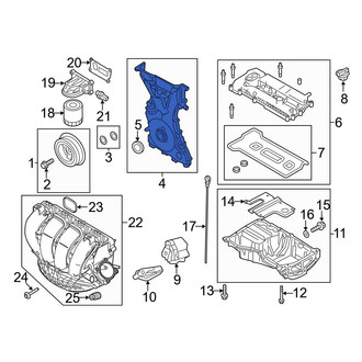 Ford OE - Engine Timing Cover