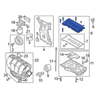 Ford OE - Engine Valve Cover