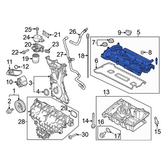 Ford OE - Engine Valve Cover