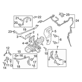 Ford OE - Engine / Transaxle - Turbocharger & Components