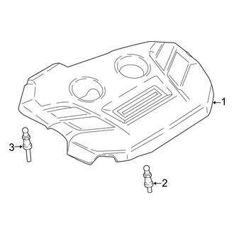 Ford OE - Engine / Transaxle - Engine Appearance Cover (RS)