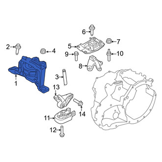 Ford OE - Engine Mount
