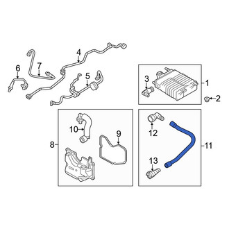 Ford OE - PCV Valve Hose