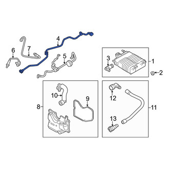 Ford OE - Evaporative Emissions System Lines