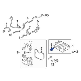 Ford OE - Evaporative Emissions System Lines